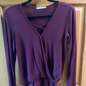 Long sleeve blouse